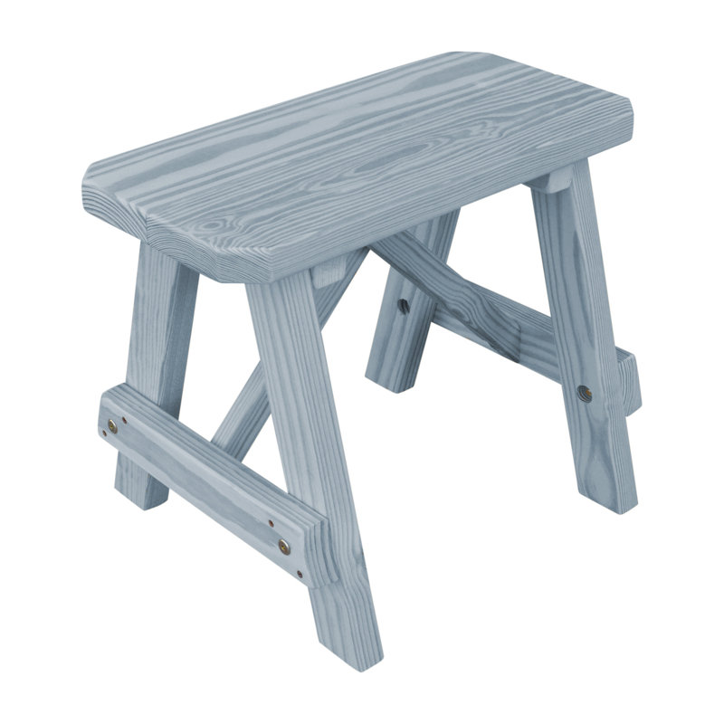 Banc de pique-nique en bois Sparta, Teinture grise, L 23 po 