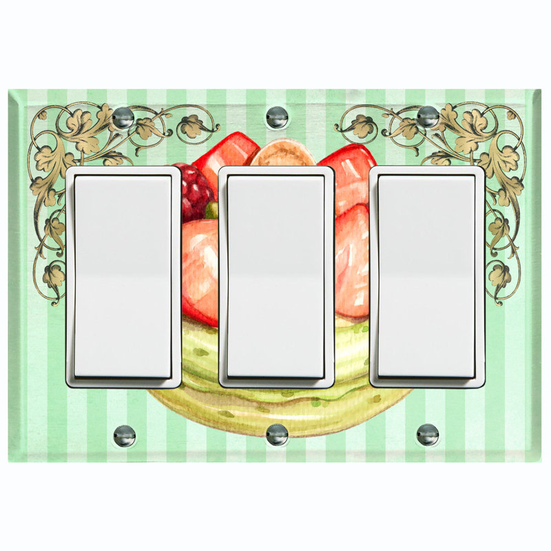 Food & Beverage 3 - Gang Rocker Standard Wall Plate
