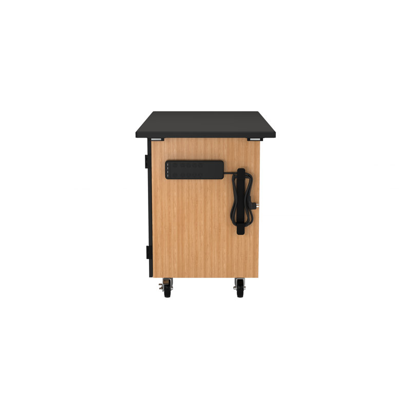 Mobile Science Cart with Shelving