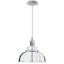 Reichert 1 - Light Silver Dome Pendant