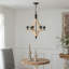 Lustre empire 6 lumières Amedeo