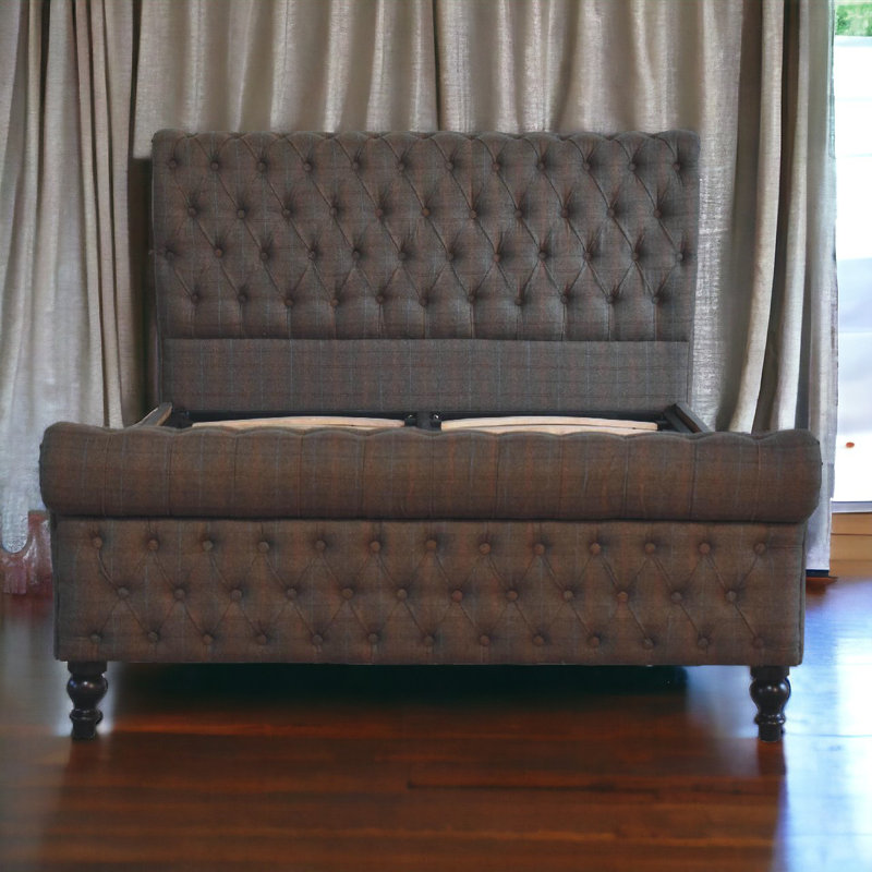 Debbera Upholstered DE Size - 140 X 220 Cm Ottoman Storage Bed