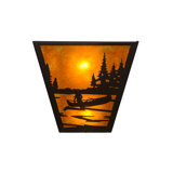 Rustic Lodge 2 - Light Flush Mounted Sconce