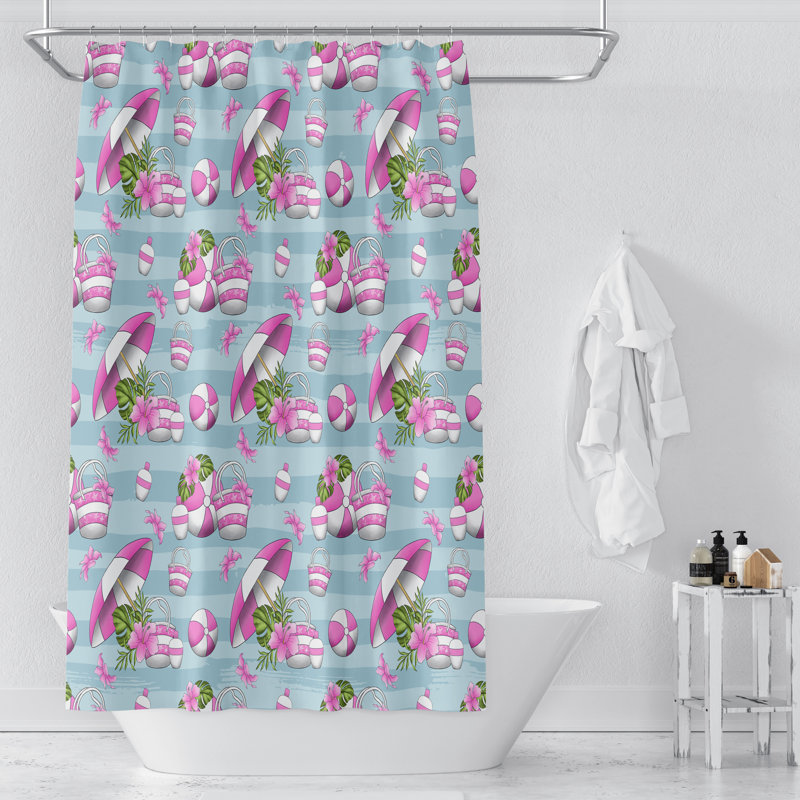 Rideau de douche simple, 72 po x 70 po