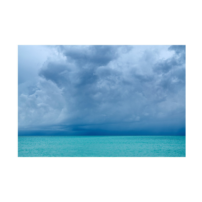 «Storm Clouds 2» par Dennis Frates - peinture sur toile tendue, H 16 po x l 24 po x P 2 po