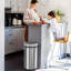 Stainless Steel Motion Sensor Kitchen Trash Can - 13 Gallons