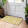 Premium Machine Washable Harsukhman AMF111 Yellow Rug
