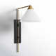 Raze Single Light Steel Dimmable Wallchiere