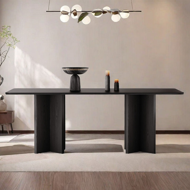 Dining Table, 29.5" H x 59" L x 31.4" W