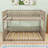 Wood Bunk Bed With Ladder And Slats-114271813-114271816