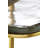 Acea Glass Top End Table