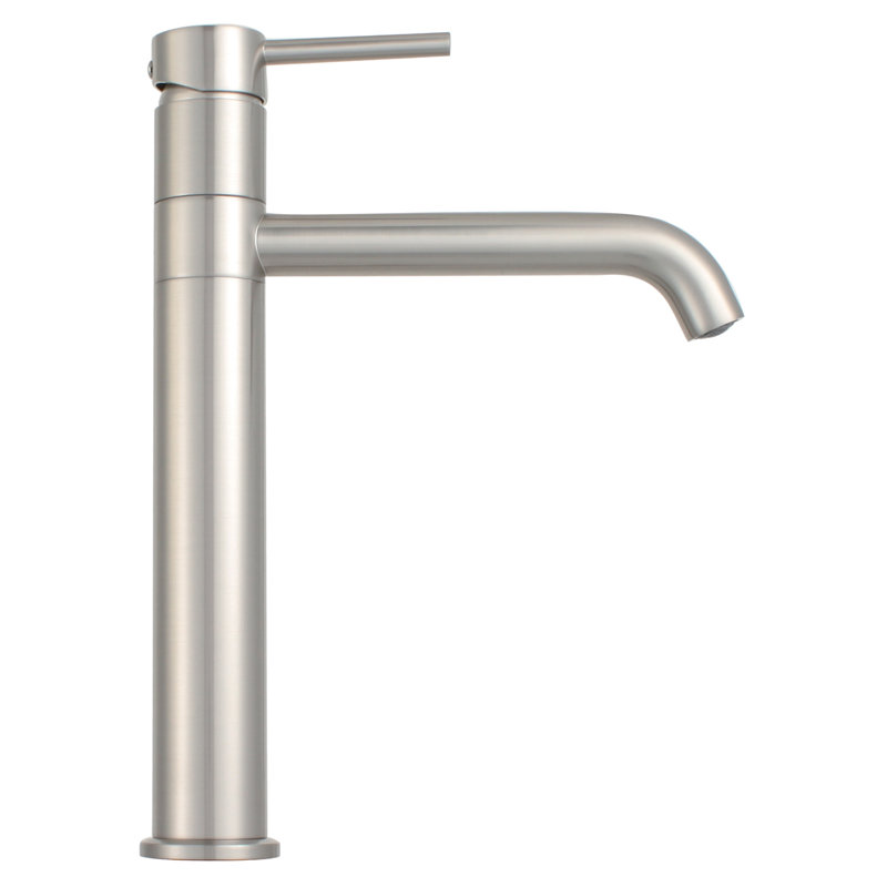 Kaia Vessel Sink Faucet Single-handle Bathroom Faucet, Brushed Nickel