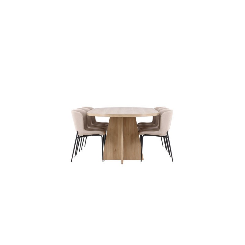 Anley 6 - Person Dining Set