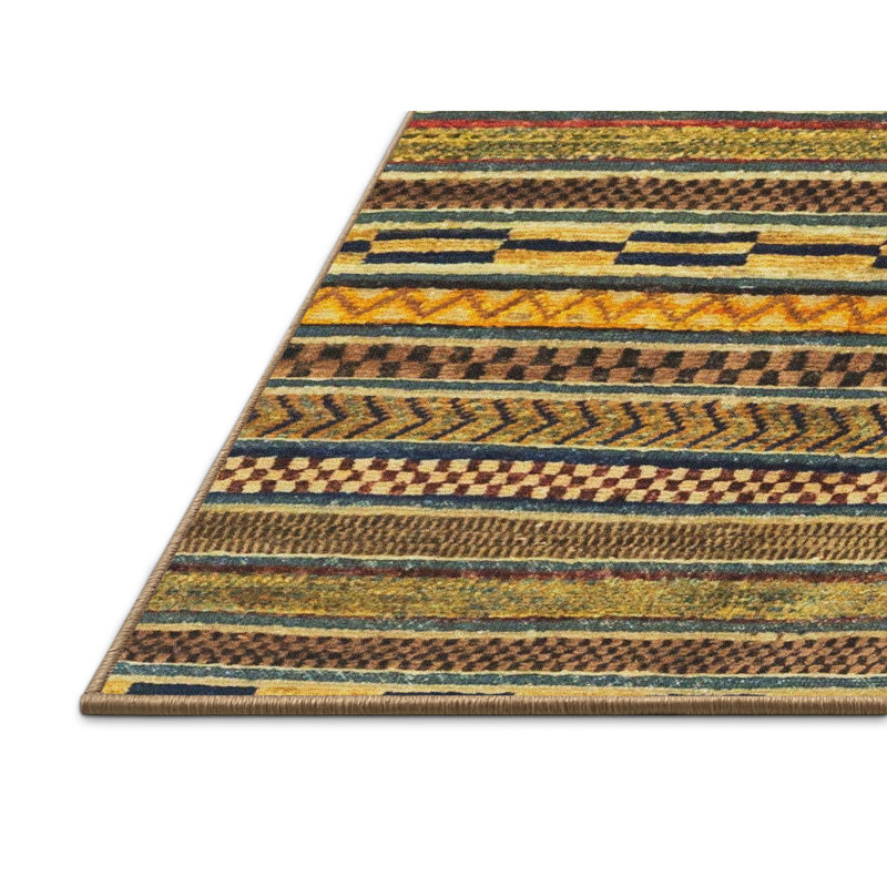 Abstract Indoor Rug, Rectangle 2' x 3'
