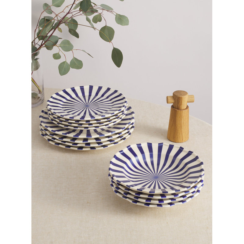 Mafalda Dinnerware Set With Pasta Bowl
