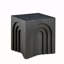 Table d'appoint carrée 15,74 po