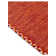Azizi Striped Hand Woven Cotton Orange Rug