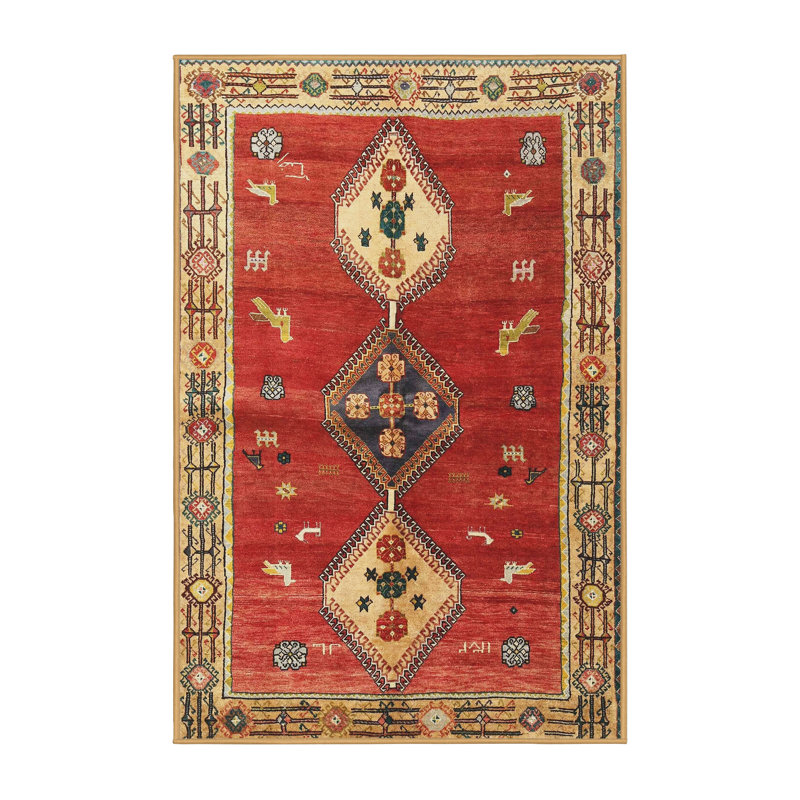 Bairiki Oriental Indoor Rug, Rectangle 8' x 12'