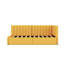 Lit de jour simple tapissier avec 2 tiroirs-393093913