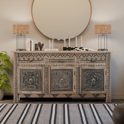 Berlene Solid Wood Sideboard
