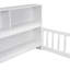 Lit simple blanc avec ouverture de garde-corps dans la chambre à coucher, tablettes et bibliothèque de chevet-1837763958-1837763944