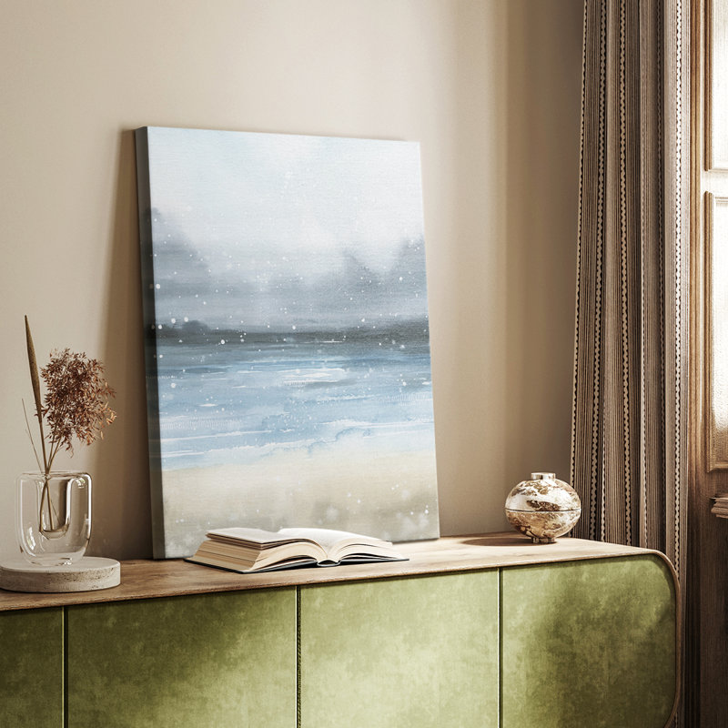 Étoiles et la mer I - galerie Cavas sur mesure, H 12 po x l 8 po