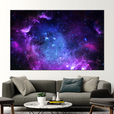 Starry Sky Printed, View Art Canvas, Starry Canvas, Galaxy Poster, Night Canvas, Nature Art, Landscape Printed, Milky Way Printed,