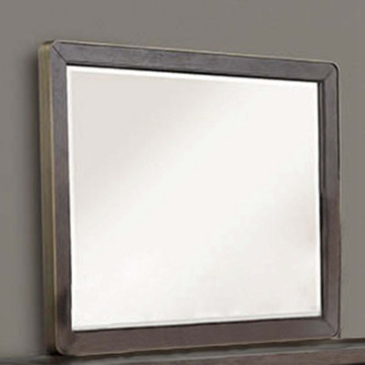 Bairdstown Beveled Distressed Dresser Mirror