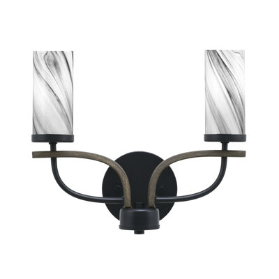 Barre d'éclairage de salle de bain 2 lumières Avanita