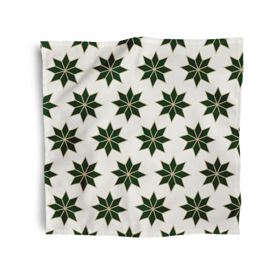 Ciin Polyester Geometric Square Napkin
