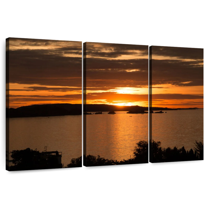 Alvord Mwanza Sunset Sky, 32" H x 50" W