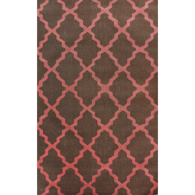 Tapis brun moderne Modern Oneil
