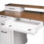Bureau de ferme 59 po avec station de charge et armoire de rangement 59 po-1220845226