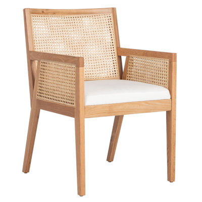 Fauteuil en lin Aurora beige