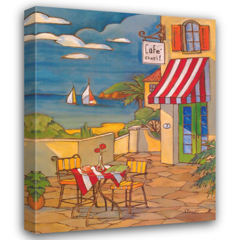 Café Cheri, 46" H x 36" W
