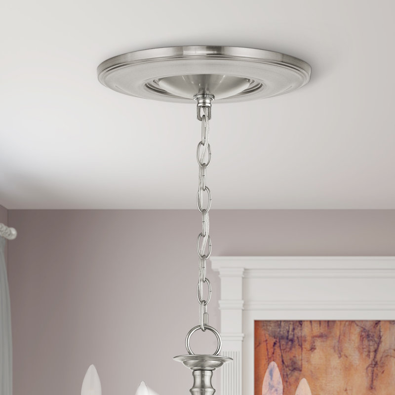 Ceiling Medallion, Brushed Nickel