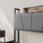 Bed Frame, Storage Headboard with Charging Station, Solid and Stable, No Box Spring Needed, Easy Assembly