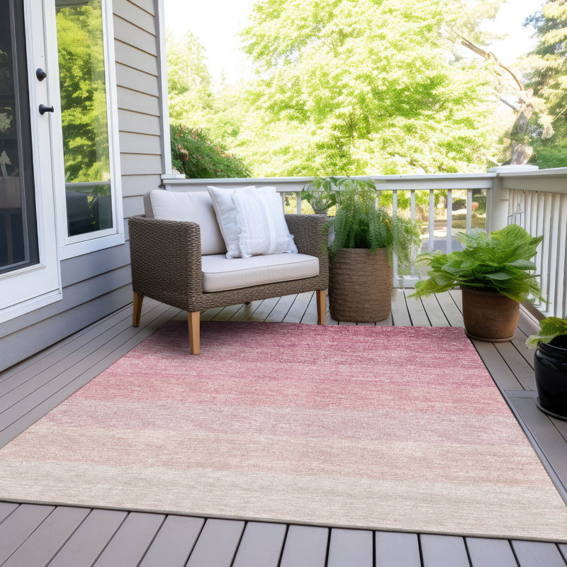 Tapis de cuisine intérieur / extérieur lavable à la machine, Rectangle 5 pi x 7 pi 6 po