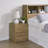 Geary Mango 2-Drawer Nightstand LED Lights And USB-110469600