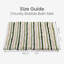 Alisbha Striped Chunky Bobble Bath Mat-107666647