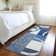 Premium Machine Washable Prisco Blue Rug