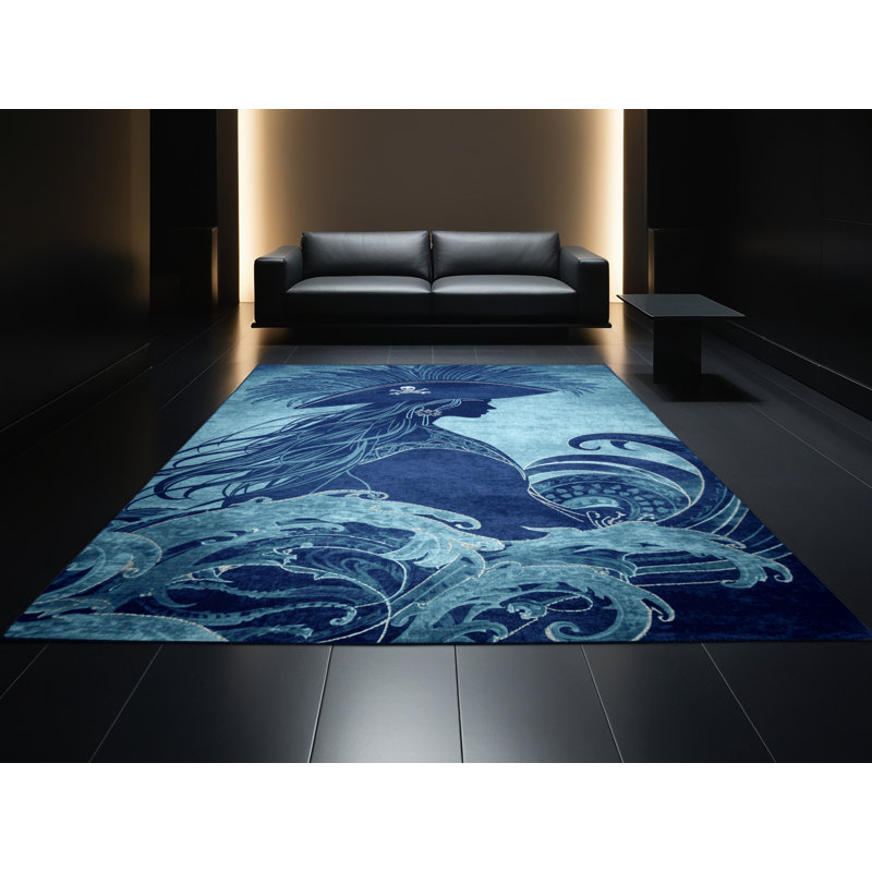 Tapis chic et luxueux Elmwood Pirate, 2 pi x 3 pi