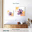Aquarelle Harnek, fleur graphite-111880659