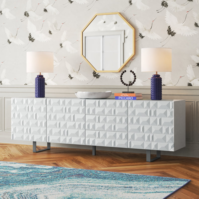 Ege 220cm Sideboard, White