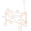 Wagon pliant pliant pour le jardin-115212387