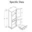 Buffet sur pied polyvalent avec portes et tablettes en verre-133568692