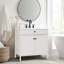Ensemble de meuble-lavabo sur pied simple 30 po avec lavabo Modern-18067940-18067941