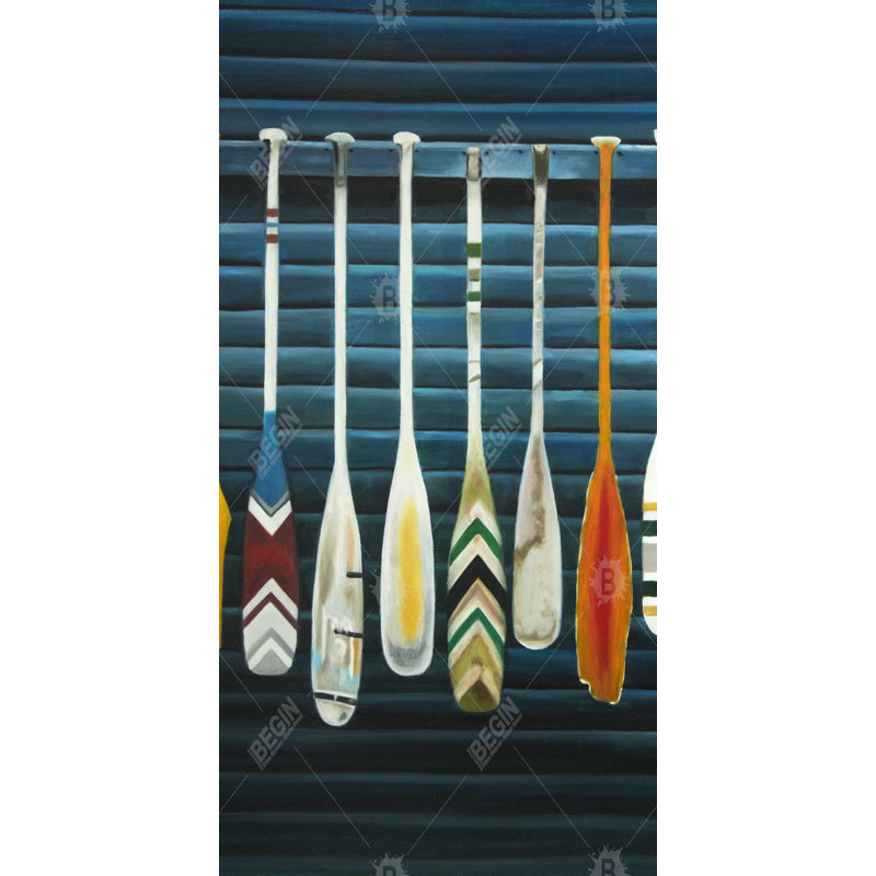 Paddles - 15.75"x31.50" Desk mat