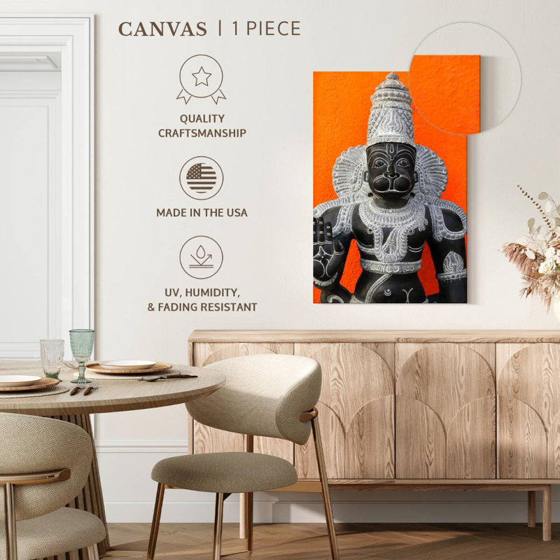 Adella Hindu Lord Hanuman, 24" H x 16" W