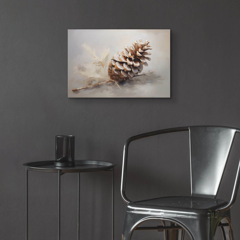 «Pinecone» par Petals Prints Design, H 16 po x l 24 po x P 0,2 po